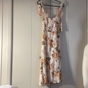 REFORMATION Aden Dress Floral Print
